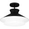 Quoizel Semi-Flush Mount Semi Flush 1 Light Matte Black QSF6171MBK - alternate 4